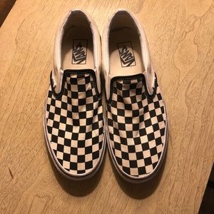Classic Checkered Vans - Slip On Sneaker
